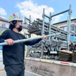 戸建て住宅足場解体工事【山崎興業様】千葉県柏市南逆井